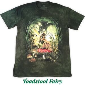 Toadstool Fairy L Women's Pixie T-Shirt The Mountain